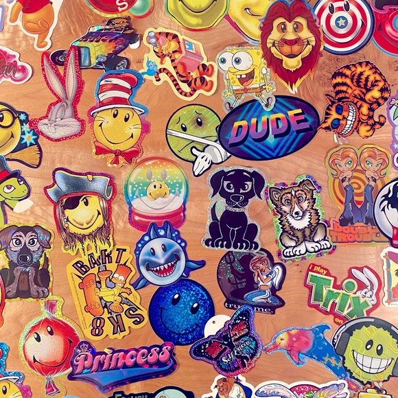 Y2K Early 2000s Vintage Vending Machine Sticker Lot - Picture 9 of 12